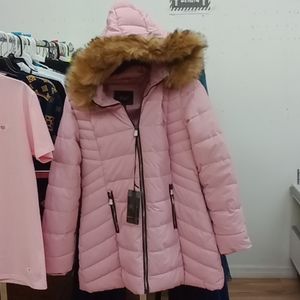 Mauve Puffer Jacket Medium